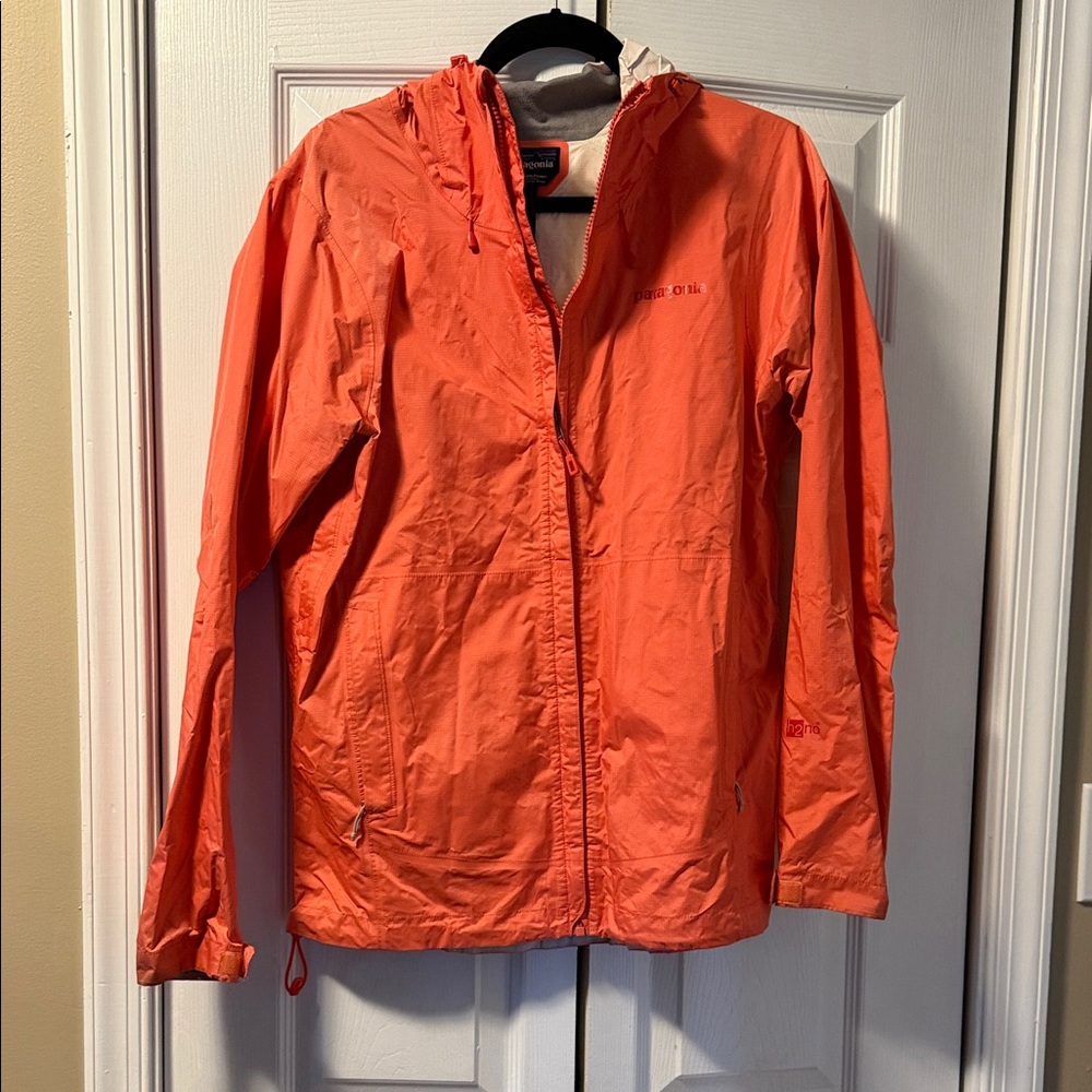 Patagonia Women's Bright Orange Rain Jacket